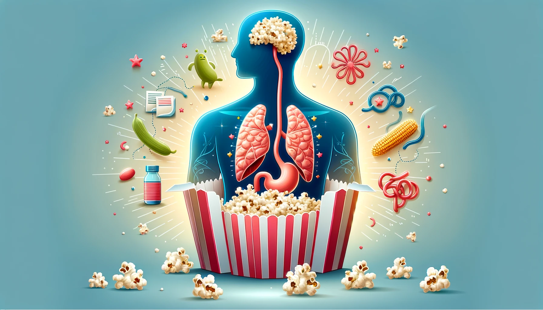 3 Fatos Sobre Pipoca e Saúde Digestiva